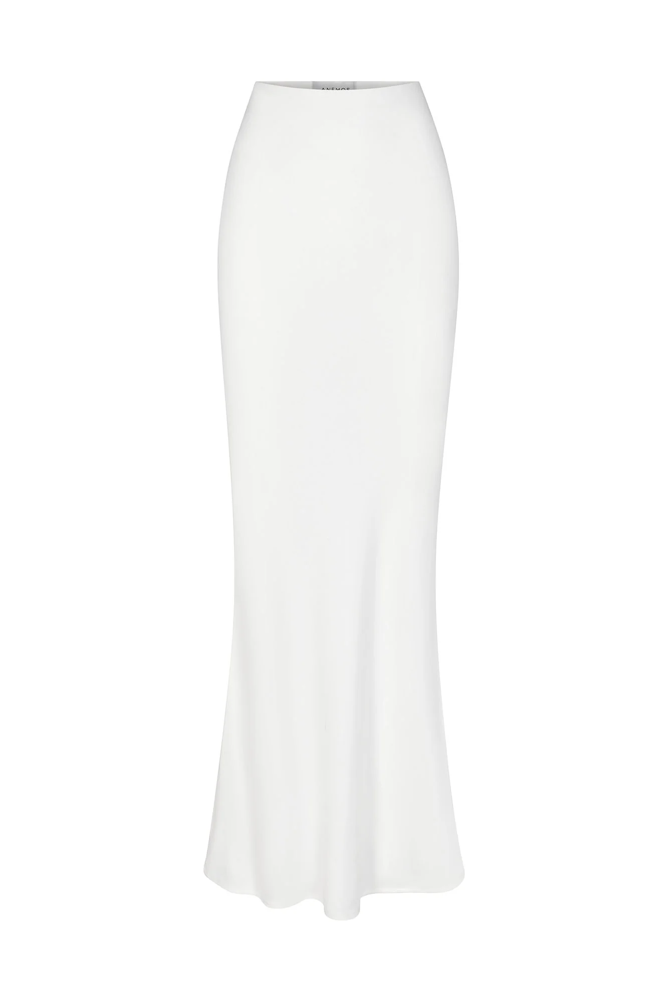 Bias-Cut Maxi Skirt in Stretch Twill - Image 5