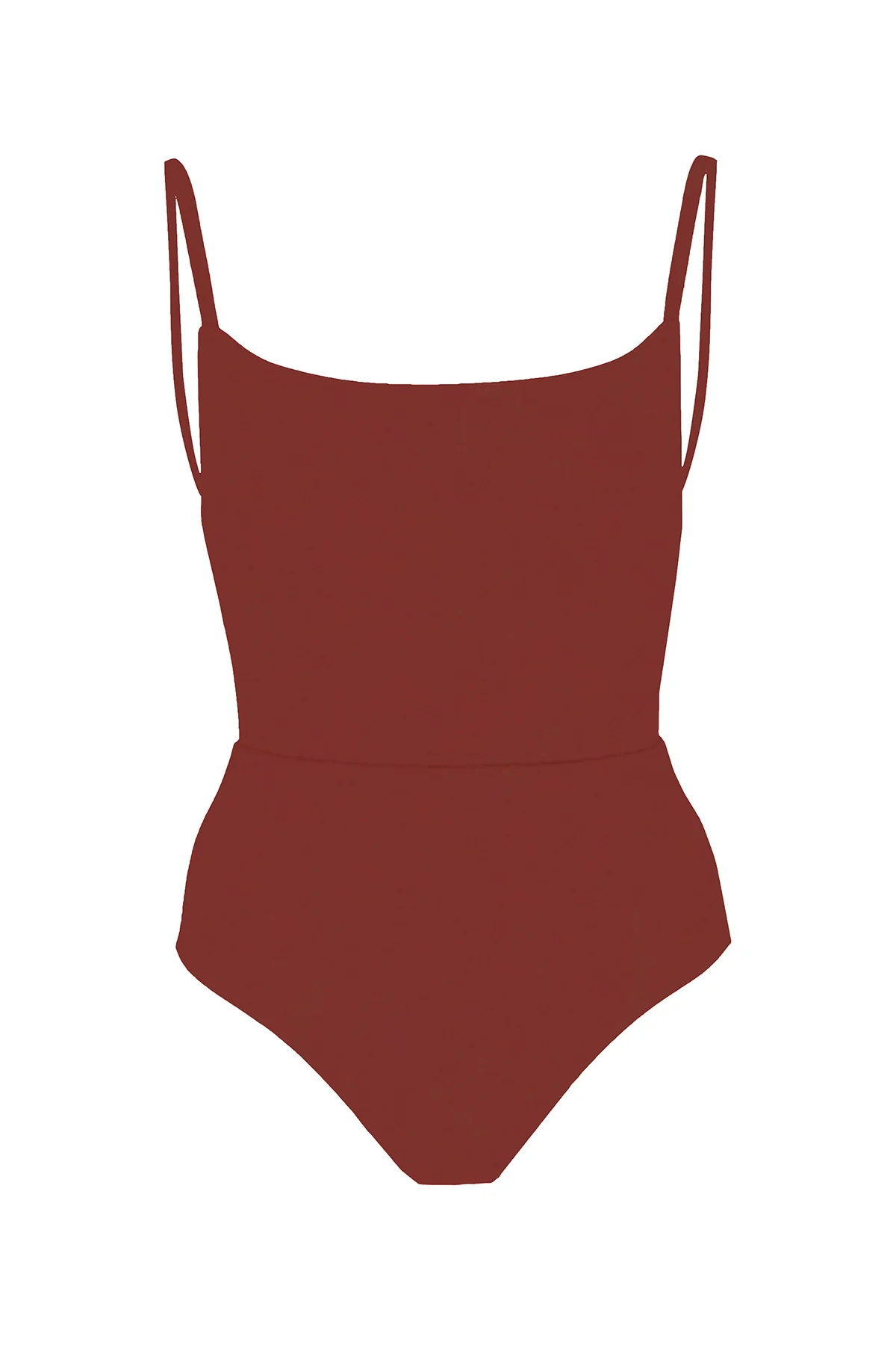 Square Neck Open Back One-Piece - Image 13